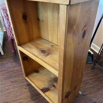 73 Pine Bookshelf (real wood) Really Nice Piece