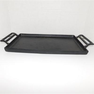 81 Cast Iron Griddle with Handle 22 x 11