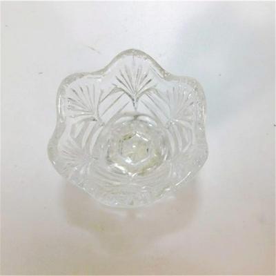 98 Ofnah Crystal Bowl and 2 Small Crystal 3" Vases