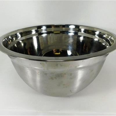 100 Large Stainless Mixing Bowl 12"