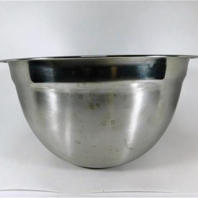 100 Large Stainless Mixing Bowl 12"