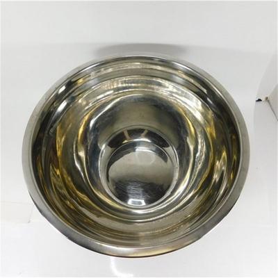 100 Large Stainless Mixing Bowl 12"