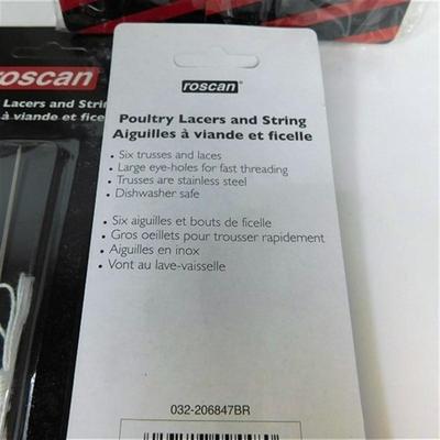 102 Lot of 12 packs of Poultry Lacers and String