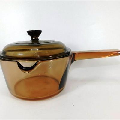 104 Vision by Corning 1L Spouted Saucepan with Lid