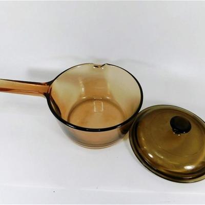 104 Vision by Corning 1L Spouted Saucepan with Lid