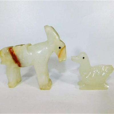 116 2-3 1/2" Lot of 2 Crystal Animals