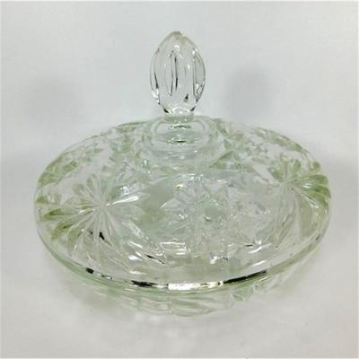 121 Glass Lidded Dish