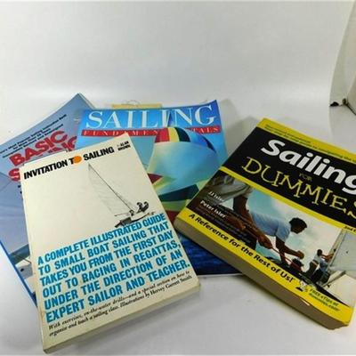 129 Lot of 4 Sailing Informational Books