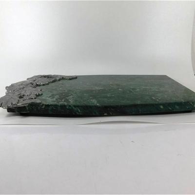 135 14" Lenox Marble and Silver Grapevines Cutting Board