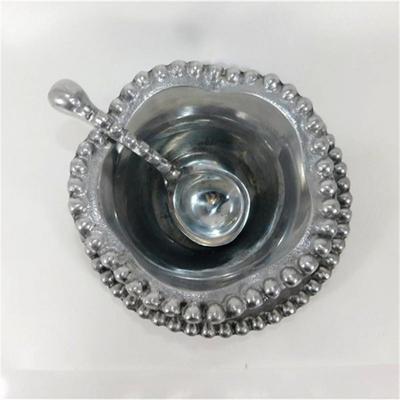 136 3" Arthur Court Jewel 3 Piece Condiment Set