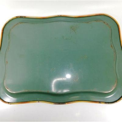 137 19" Lot of 4 Vintage Metal Trays