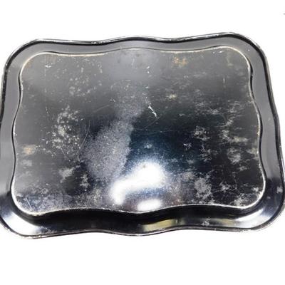137 19" Lot of 4 Vintage Metal Trays