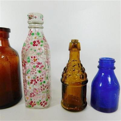 139 3-5 1/2 Lot of 6 Vintage Bottles