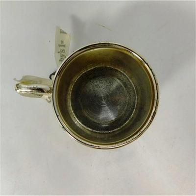 146 1 1/2' Department 56 Baby's 1st Silver-plate Mug