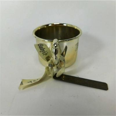 146 1 1/2' Department 56 Baby's 1st Silver-plate Mug