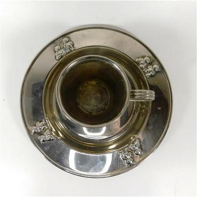 147 7" Plate with Bears with Mug