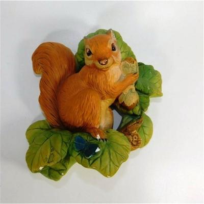 154 7" Vintage 1966 Bossons Chalkware Squirrel