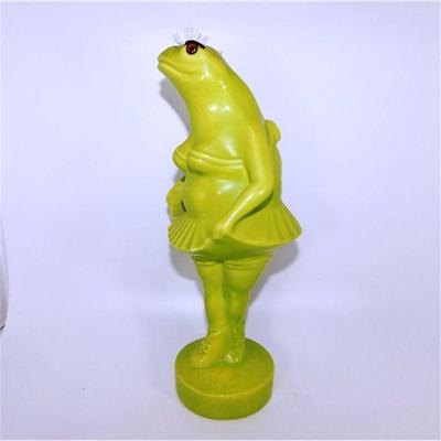 162 12" Enchanto Ballerina Frog with Long Lashes