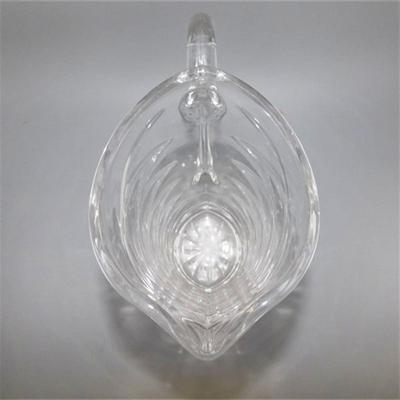 167 9" Vintage Polonia Crystal Pitcher