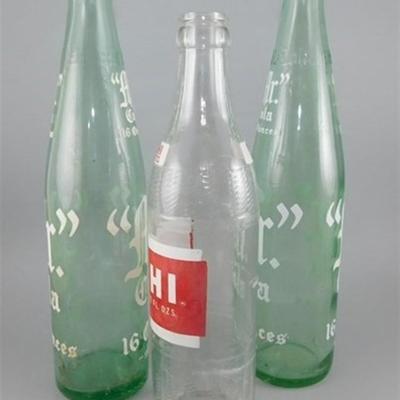 176 Lot of 3 Bottles+B33 2 Mr. Cola / Nehi `