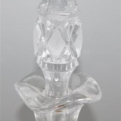 177 15 1/2" Vintage Cut Glass Decanter