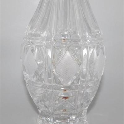 177 15 1/2" Vintage Cut Glass Decanter
