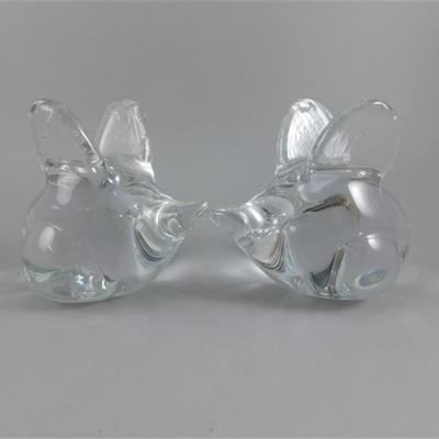 180 4" Lot of 2 Crystal Mice