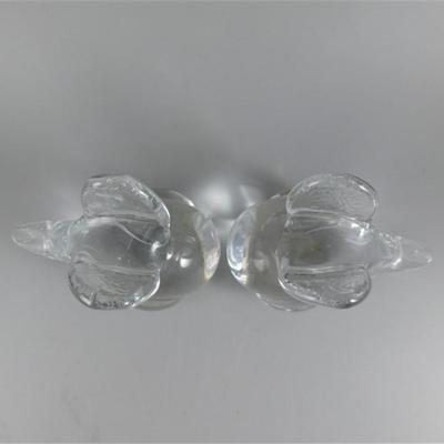 180 4" Lot of 2 Crystal Mice