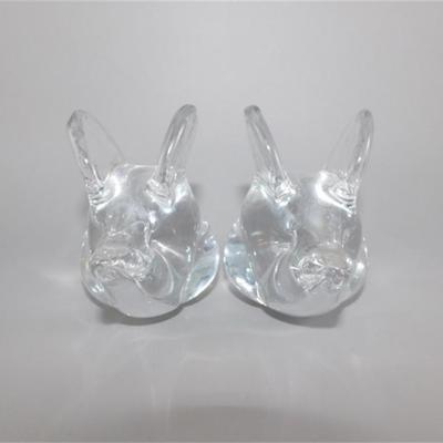 180 4" Lot of 2 Crystal Mice
