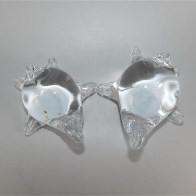 183 4 1/2" Lot of 2 Crystal Turtles