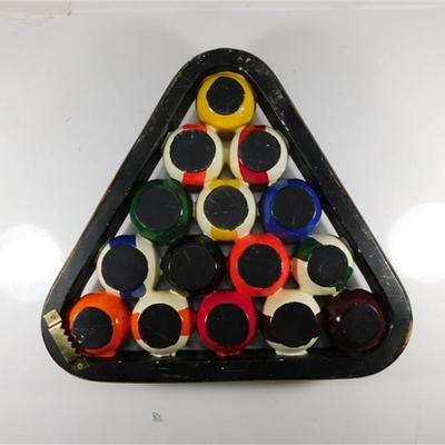 187 12" Cue Ball Wall Plaque