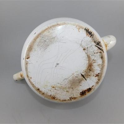 192 7" Vintage Enamelware Teapot