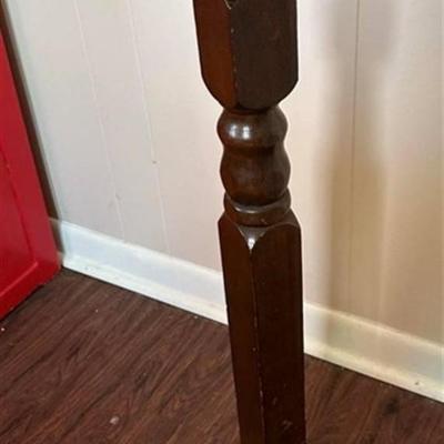 195 Wood Plant/Statue Stand