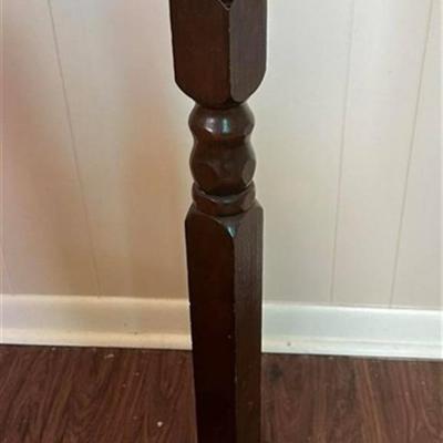 195 Wood Plant/Statue Stand