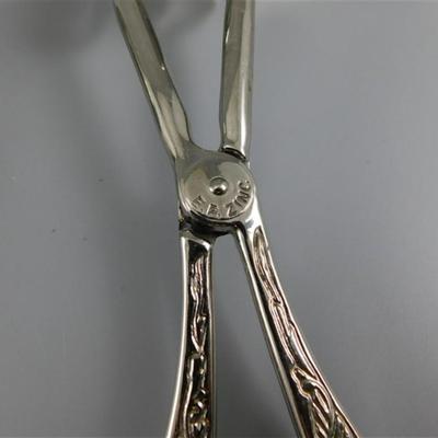 197 Lot of 3 Decorative Serving Tongs