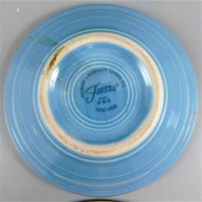 200 Lot of 6 pcs Fiesta Style Saucers and Shaker