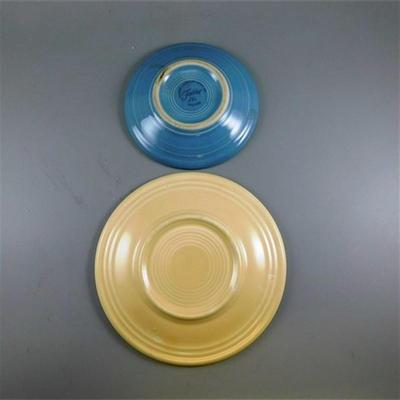 200 Lot of 6 pcs Fiesta Style Saucers and Shaker