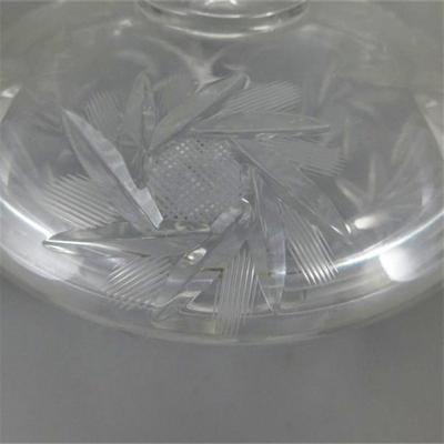203 6" Crystal Lidded Candy Dish