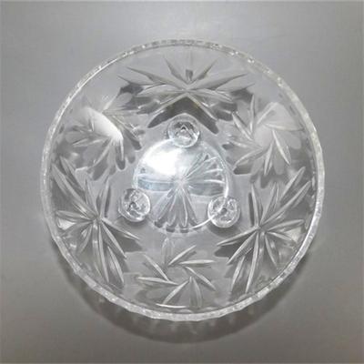 203 6" Crystal Lidded Candy Dish