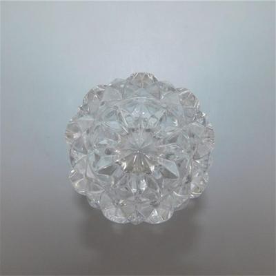 208 Lot of 4 Small Crystal Items ~ Toothpick Holders / Match Holders / Ash Tray / Etc