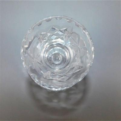 208 Lot of 4 Small Crystal Items ~ Toothpick Holders / Match Holders / Ash Tray / Etc