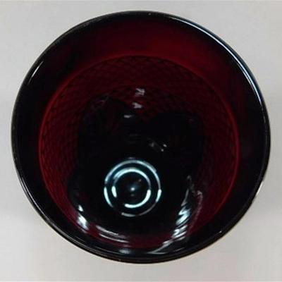 210 Lot of 13 Ruby Red Luminarc Cristal D' Arques Glass Tumblers 6 in