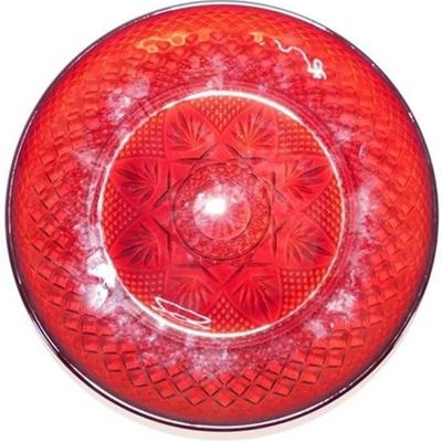 214 Lot of 12- Ruby Red Luminarc D'Arques 8in Plates