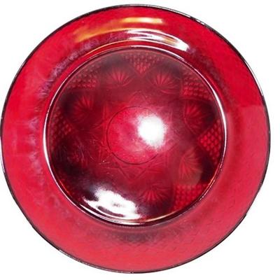 215 Lot of 11- Ruby Red Luminarc D' Arques 10 in Plates
