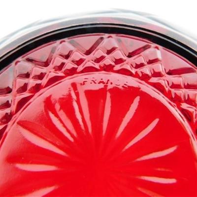 217 Lot of 12 Ruby Red Luminarc Cristal D' Arques Glass Bowls 5 5/8 x 2