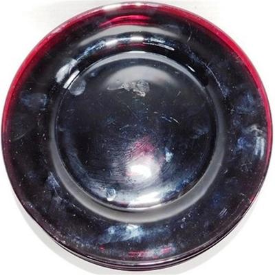223 Lot of 8 Ruby Red Plates 8 in