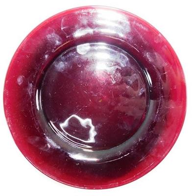223 Lot of 8 Ruby Red Plates 8 in