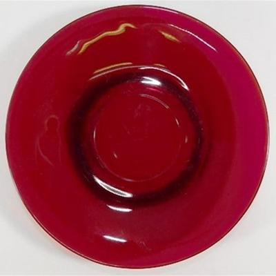 230 Lot of 13 Ruby Red Plates 6 inch