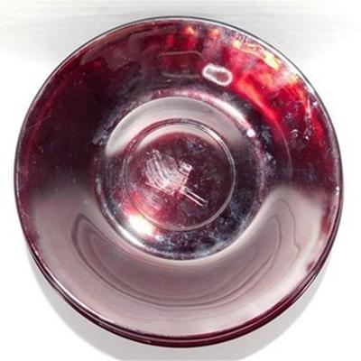 230 Lot of 13 Ruby Red Plates 6 inch