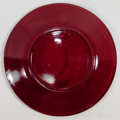 230 Lot of 13 Ruby Red Plates 6 inch